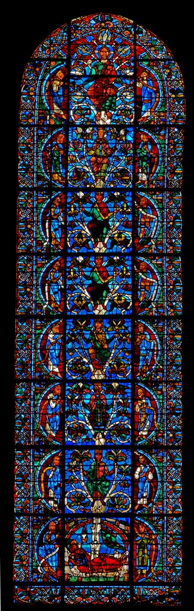 Tree of Jesse (Chartres Cathedral) (full)