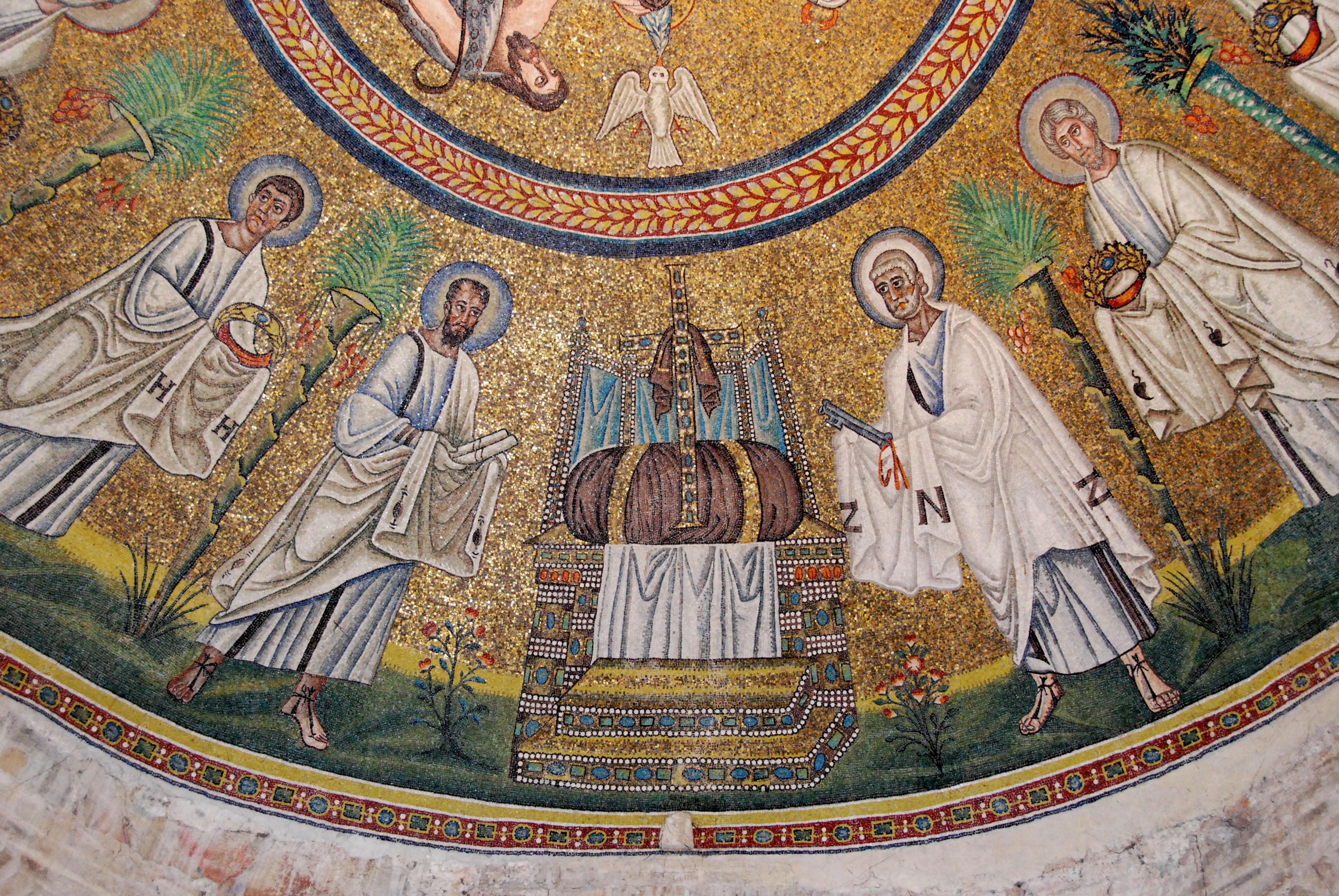 Hetoimasia mosaic (Ravenna)