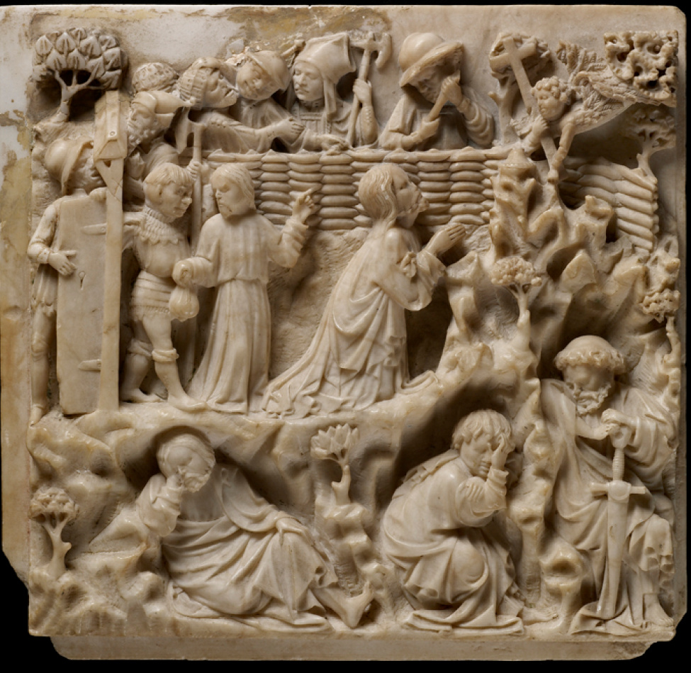 Agony in the Garden (alabaster)