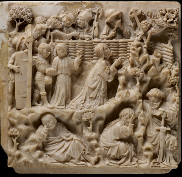 Agony in the Garden (alabaster)
