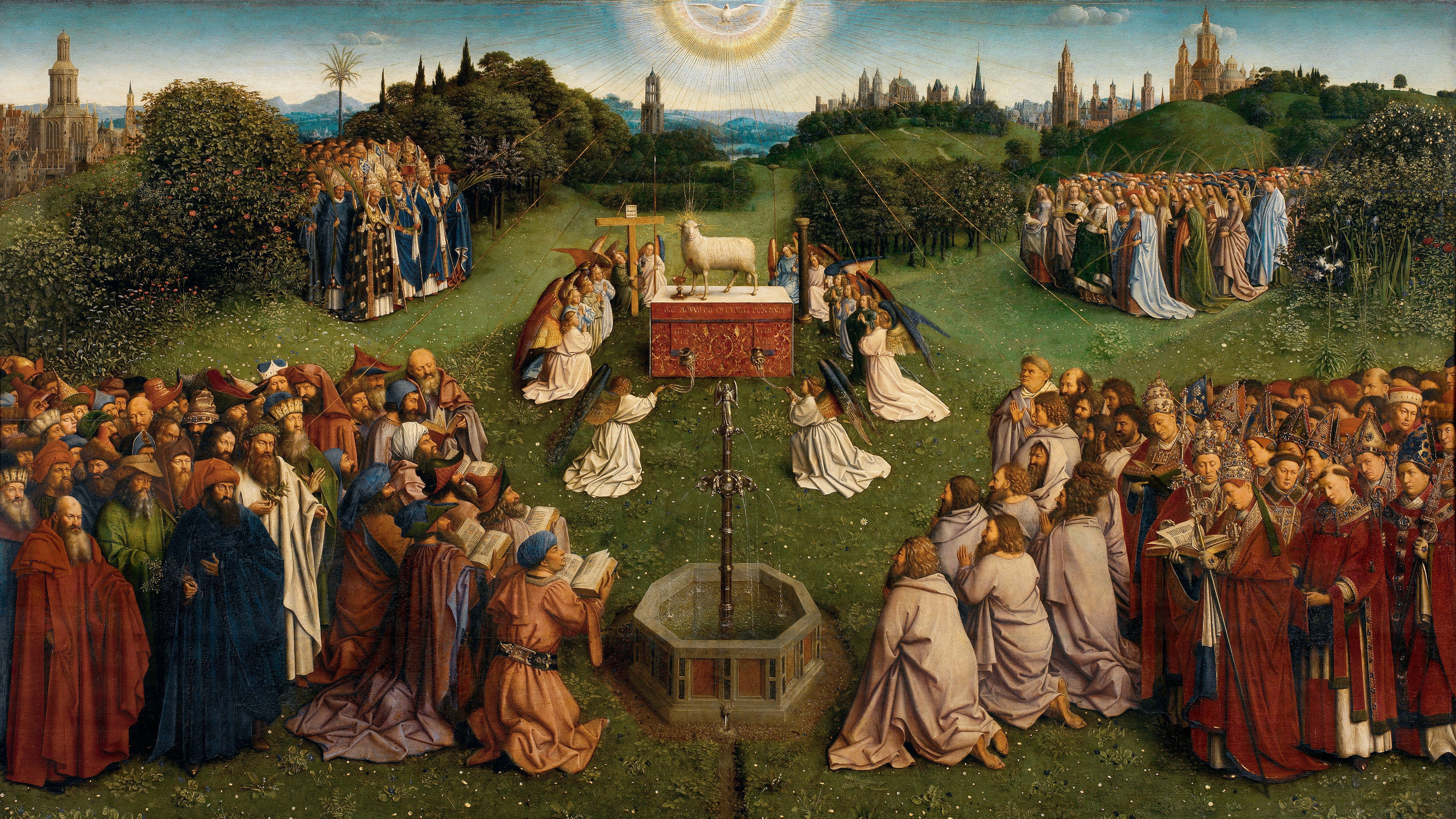 Adoration of the Mystic Lamb (Ghent Altarpiece)