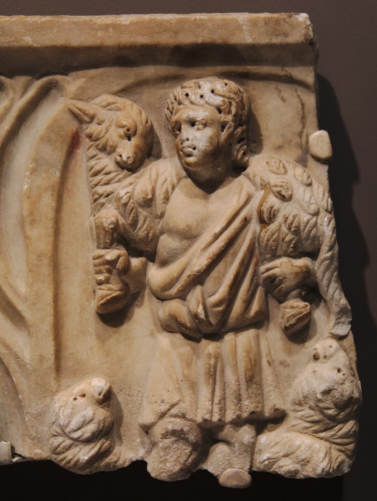 Good Shepherd (sarcophagus fragment)