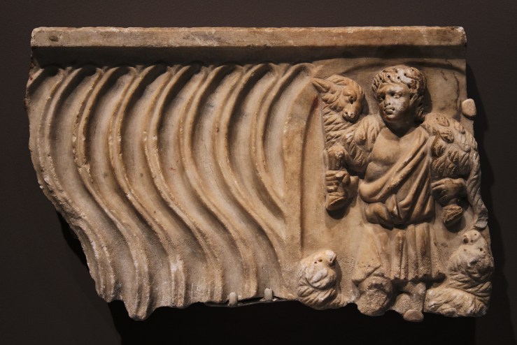 Good Shepherd (sarcophagus fragment)