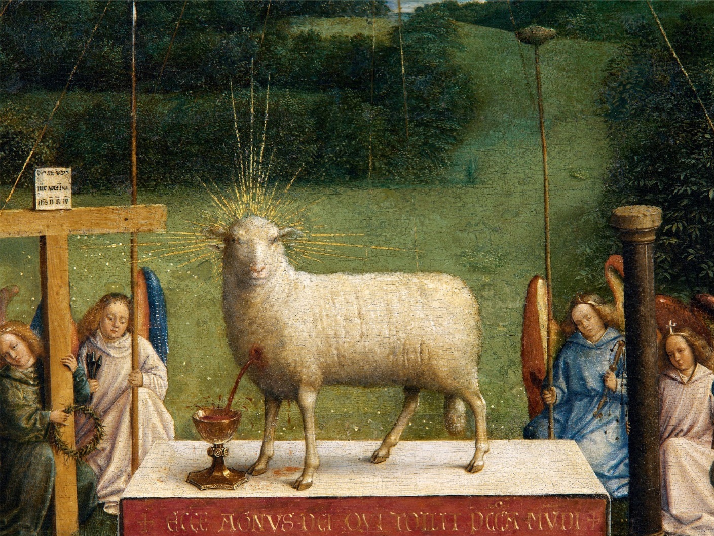 Mystic Lamb (detail)