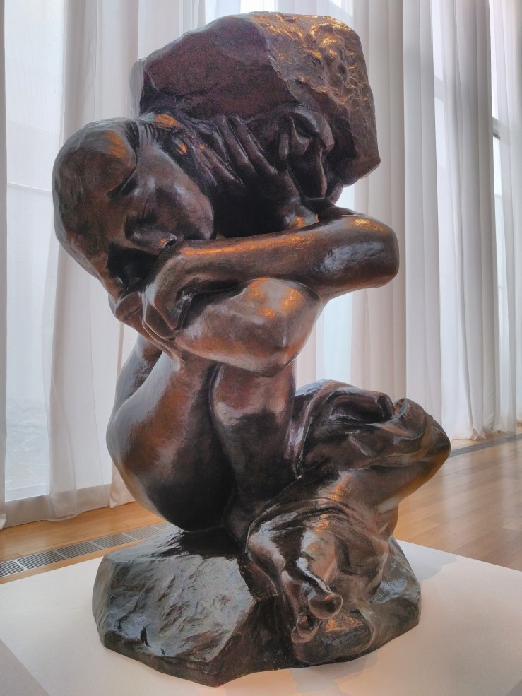 Rodin, Auguste_Fallen Caryatid with a Stone