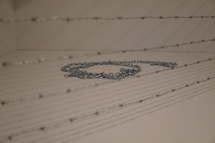 Edwards, Melvin_Scales of Injustice (detail)