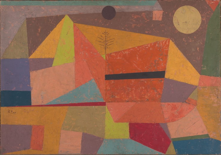 Klee, Paul_Joyful Mountain Landscape