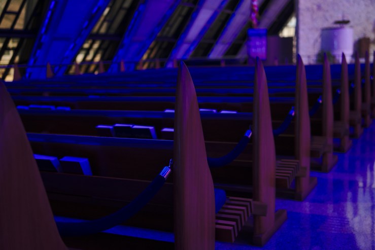Cadet Chapel pews