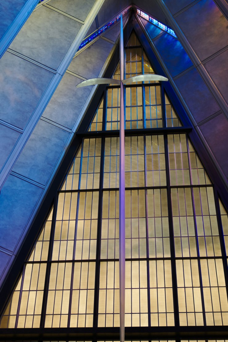 Cross, USAFA Cadet Chapel (Protestant Chapel)