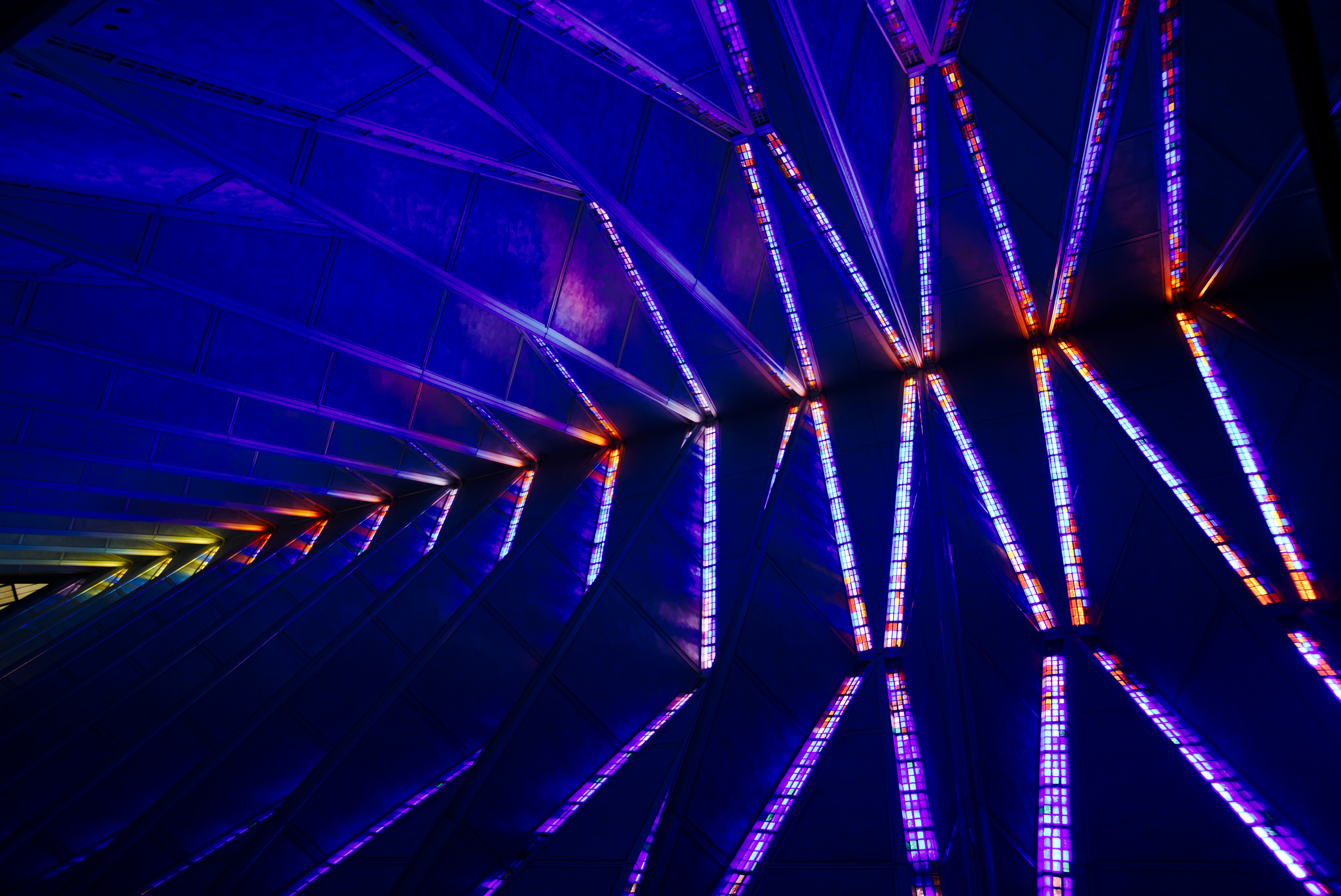 Vault of USAFA Cadet Chapel (Protestant Chapel)