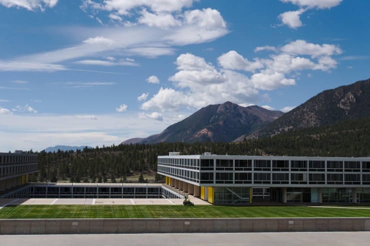 View from USAFA Cadet Chapel