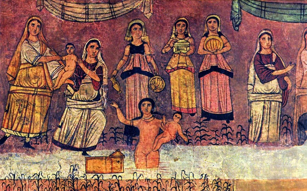 The Finding of Moses (Dura-Europos Synagogue)