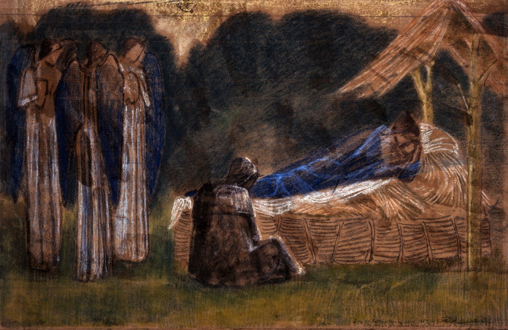 Burne-Jones, Edward_Nativity (pastel)