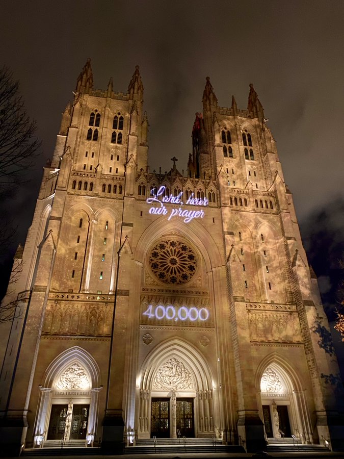 Washington National Cathedral COVID memorial