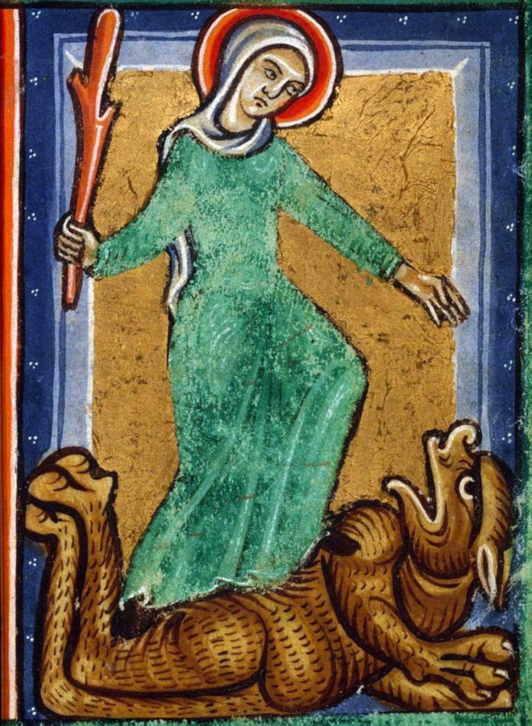 St. Juliana of Nicomedia and the devil