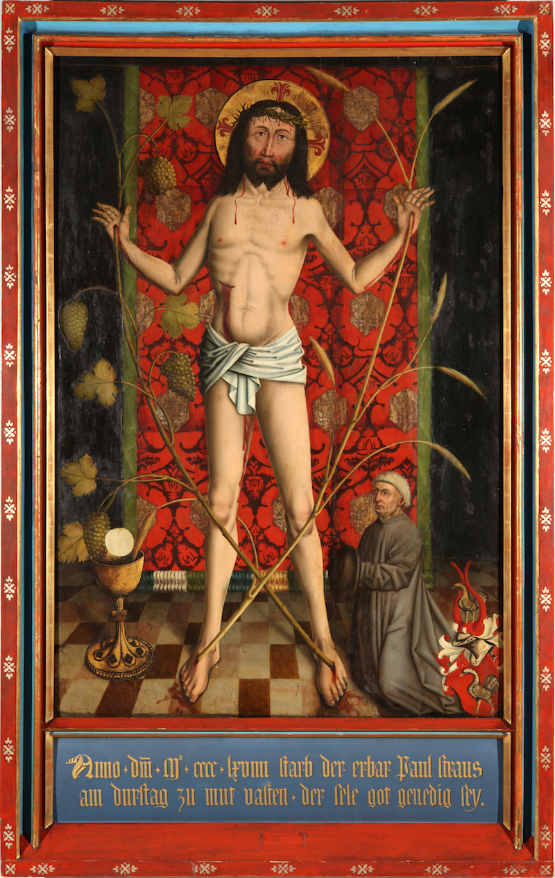 Herlin, Friedrich_Eucharistic Man of Sorrows (framed)