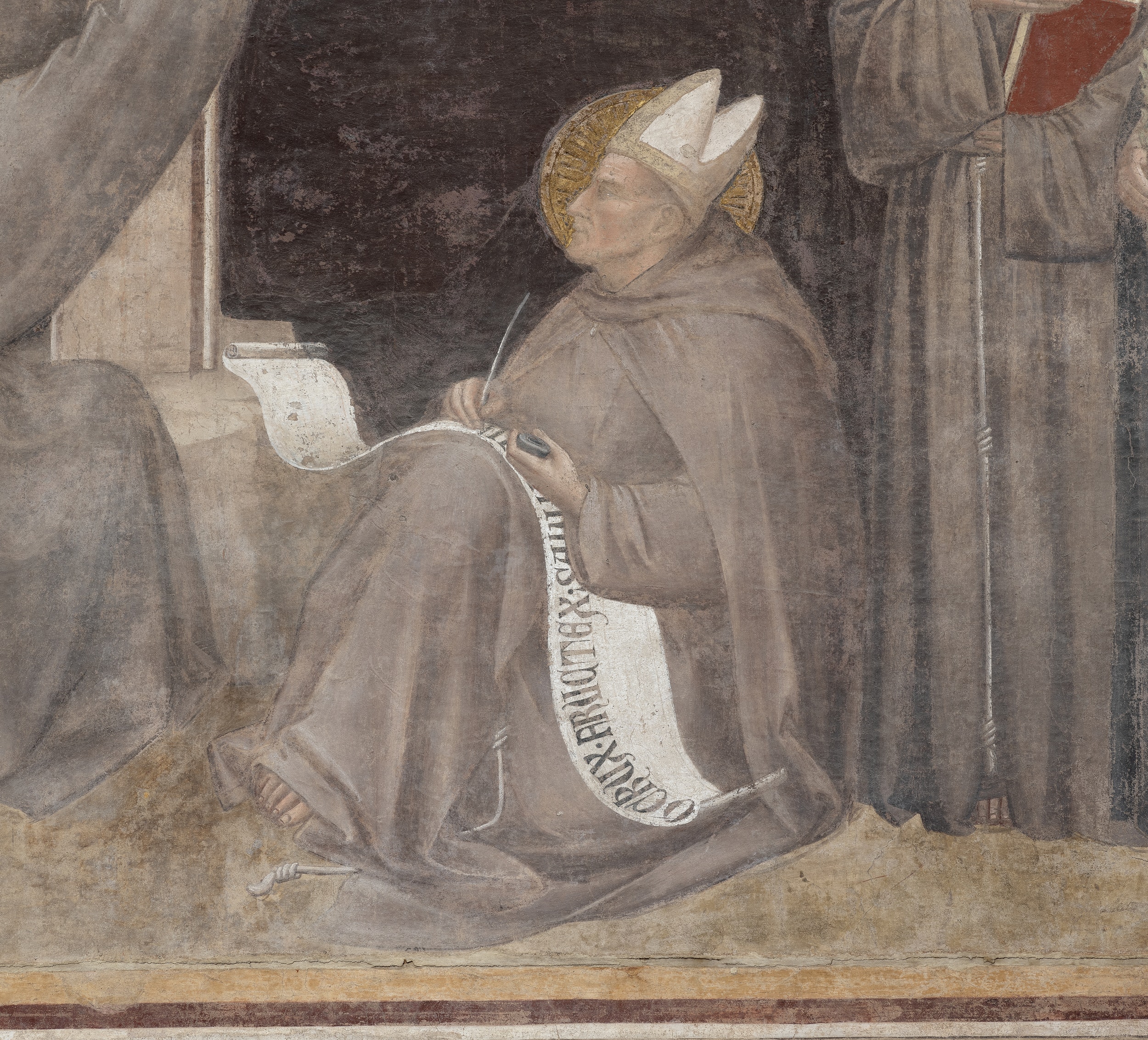 Gaddi, Taddeo_Tree of Life (Bonaventure detail)