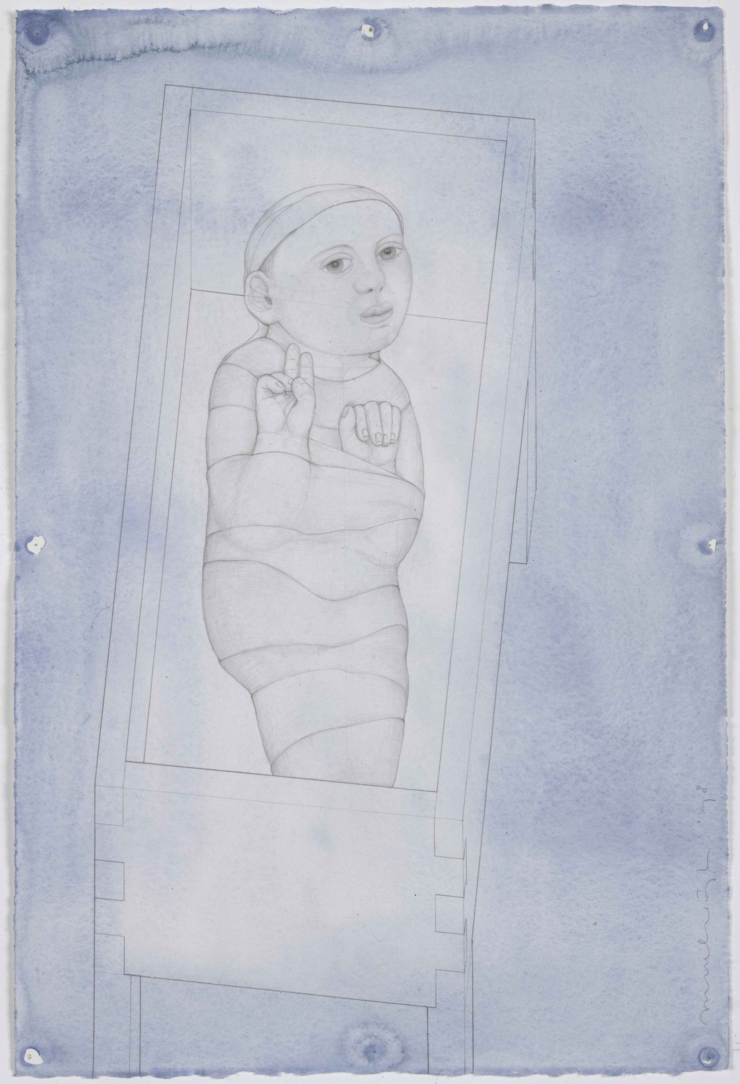 Muilwijk, Janpeter_Babe in a Manger