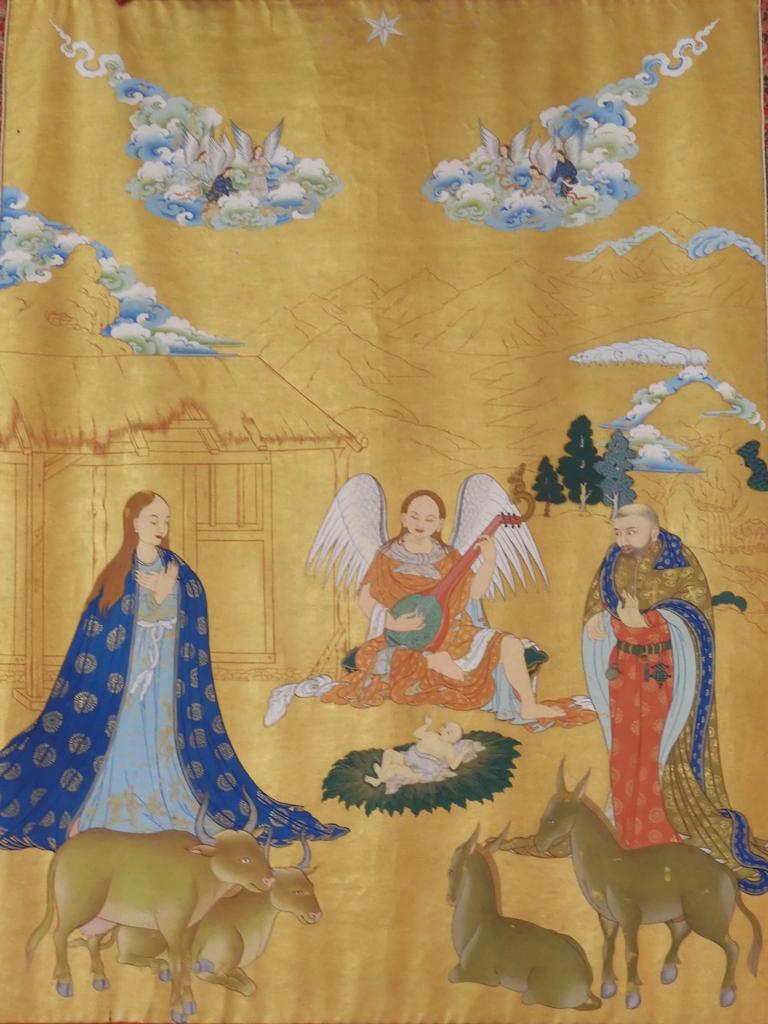Nativity thangka