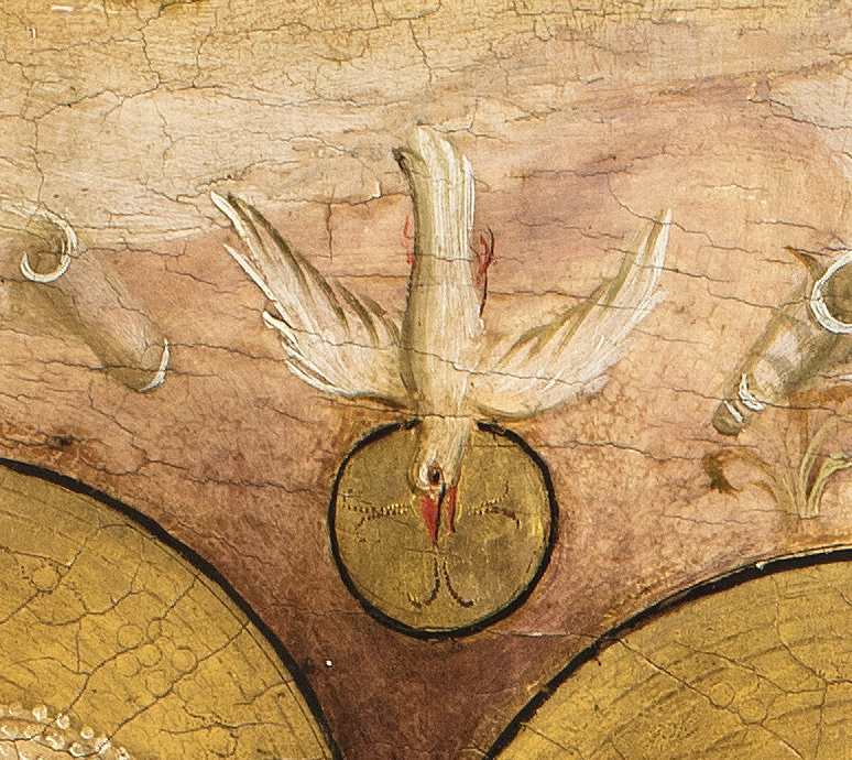 Visitation (Middle Rhine Altarpiece, detail)