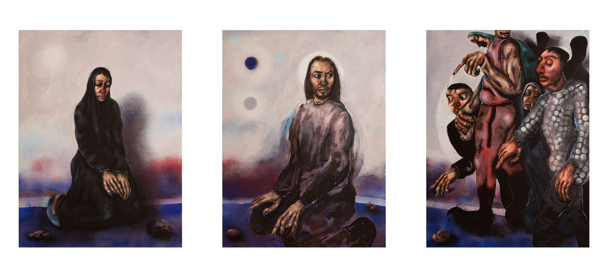 Gollon, Chris_Jesus and the Woman Taken in Adultery