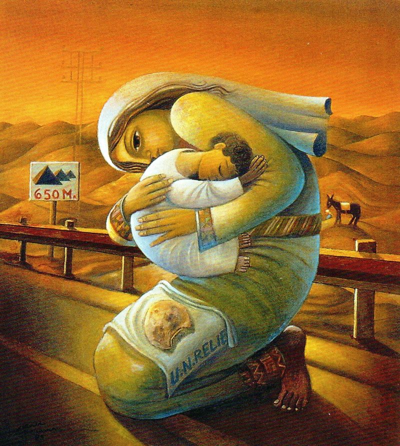 Mansour, Sliman_Flight to Egypt