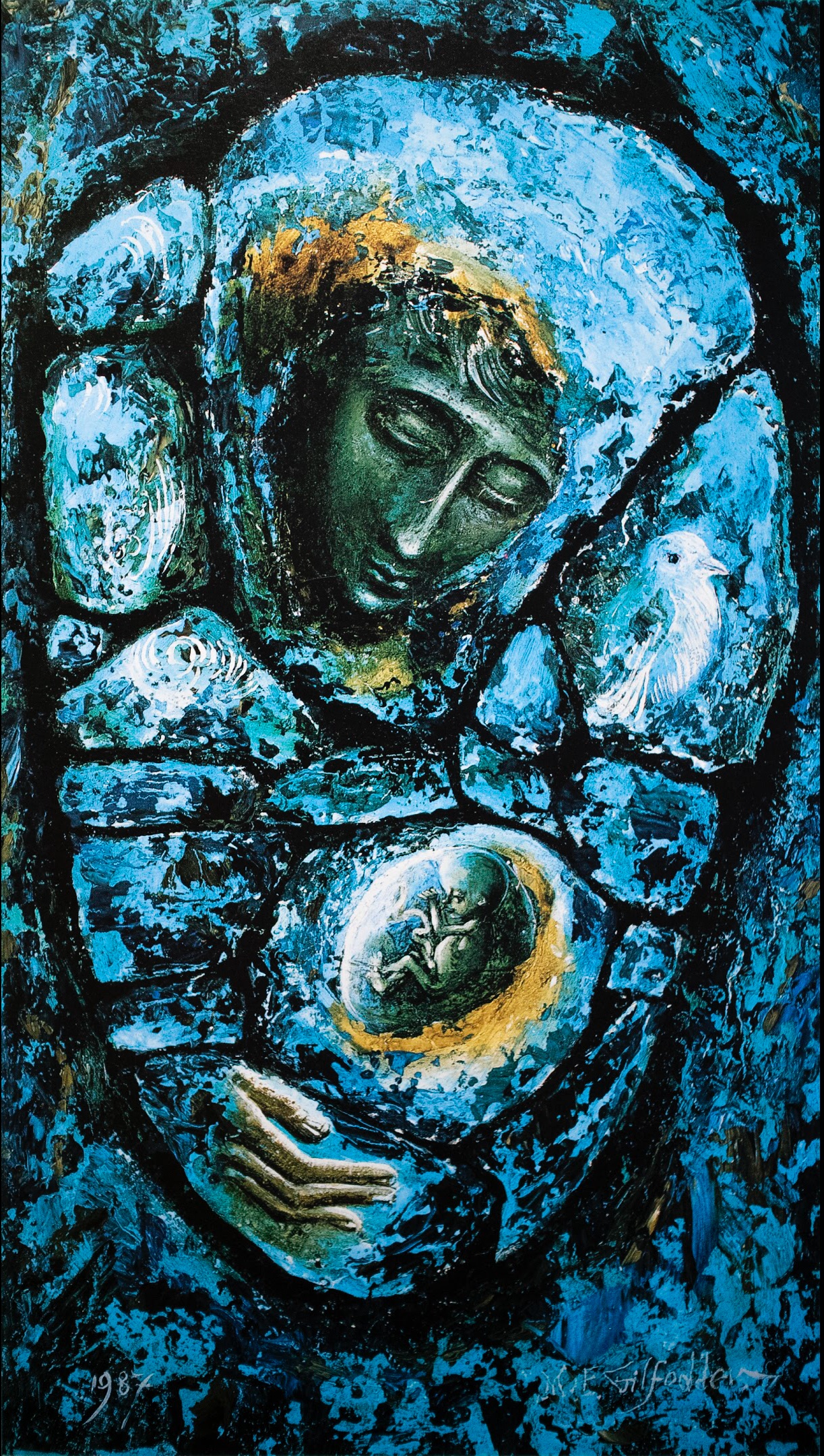 Gilfedder, Michael Felix_Blue Madonna