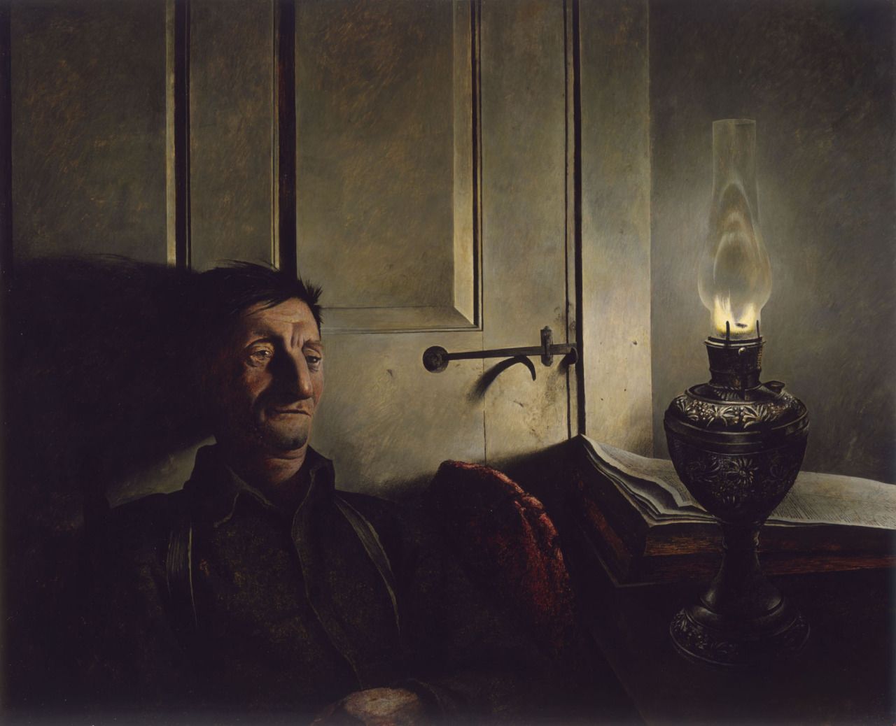 Wyeth, Andrew_Oil Lamp