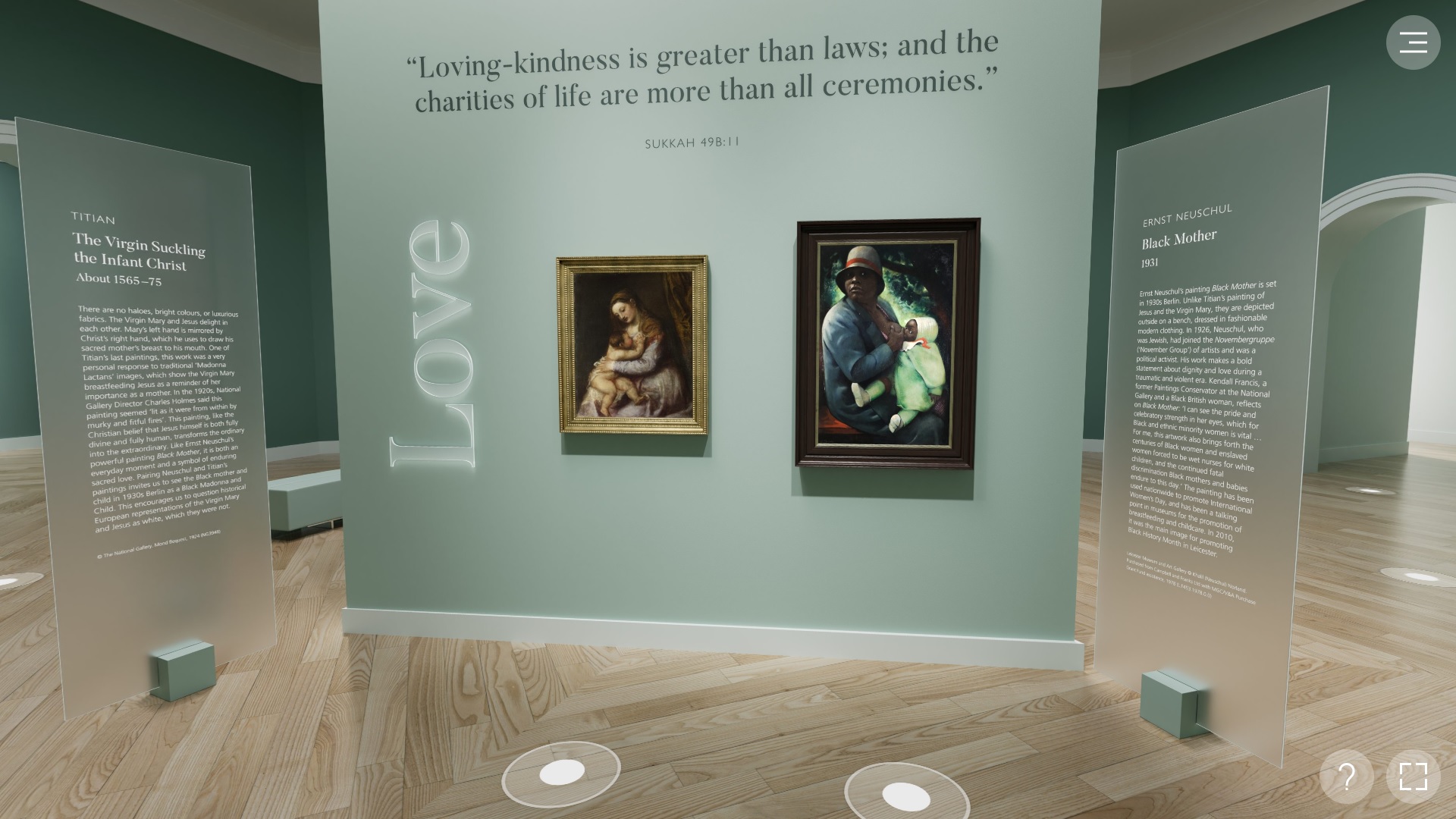 Fruits of the Spirit exhibition (Love)