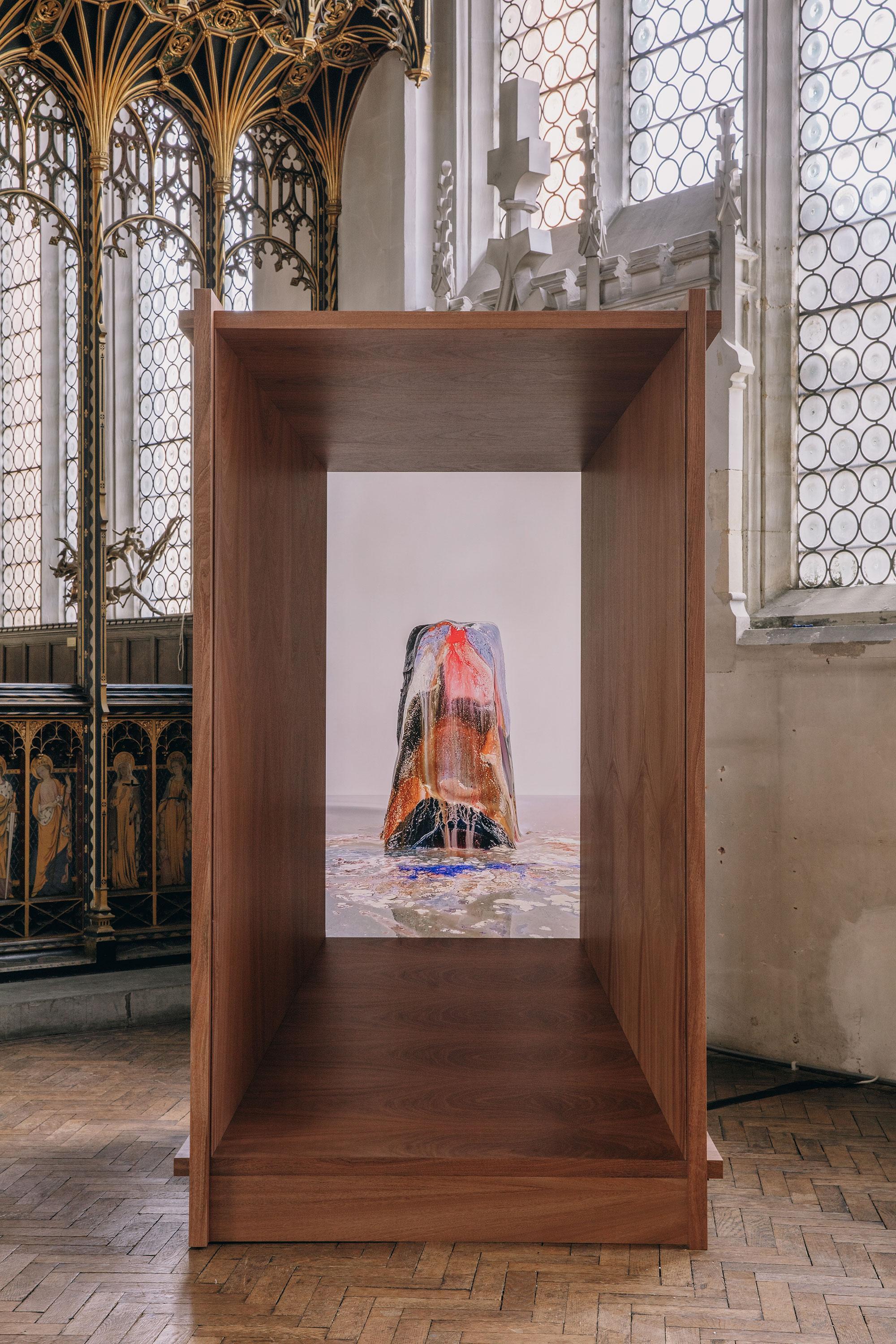 Ng, Dawn_Waterfall VII (installation view)