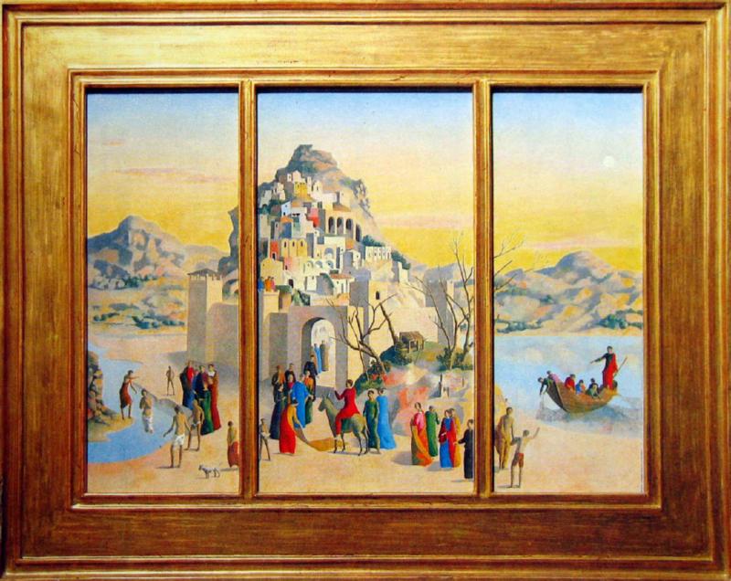 O'Brien, Justin_Palm Sunday triptych