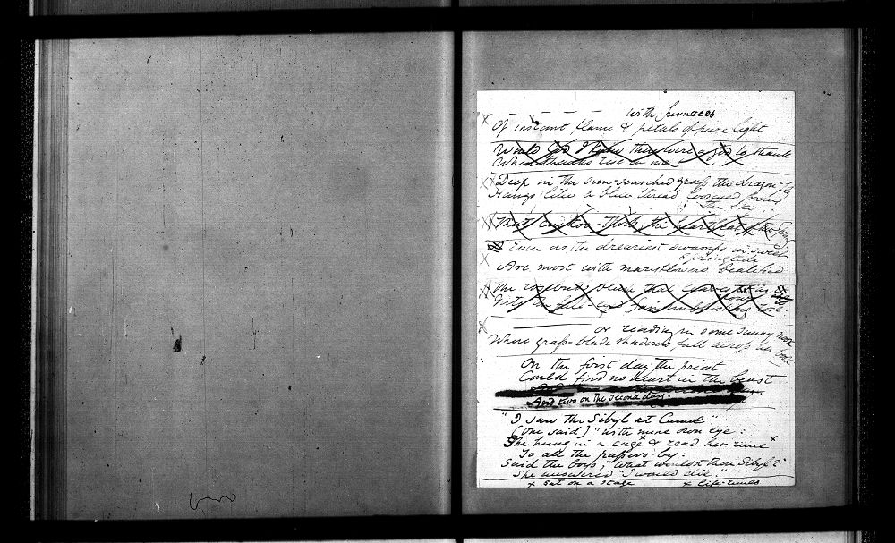 Dante Gabriel Rossetti deleted text