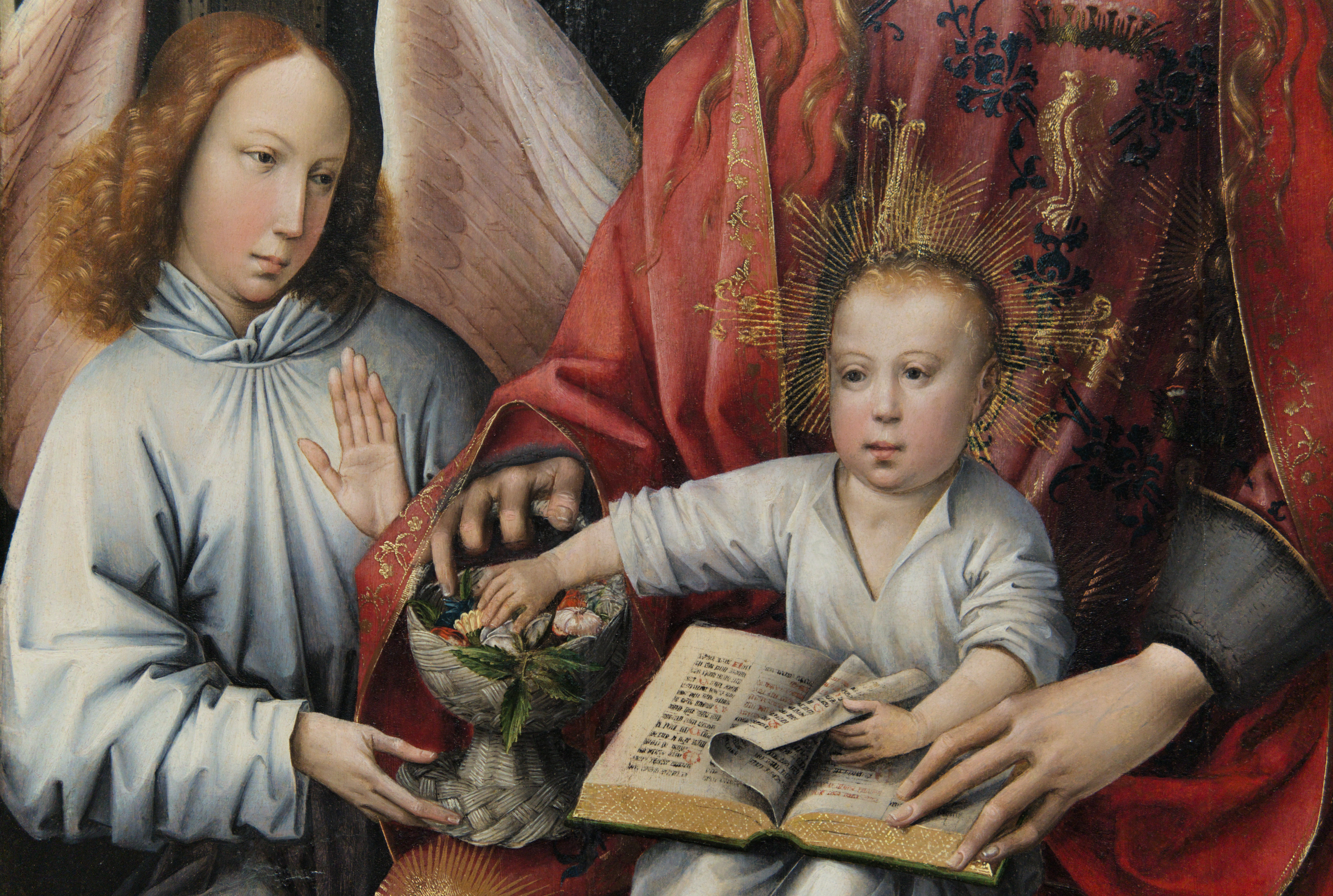 Colijn de Coter_Virgin and Child (detail)