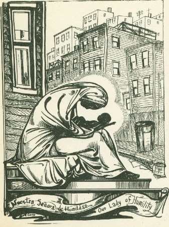 Crite, Allan Rohan_Our Lady of Humility