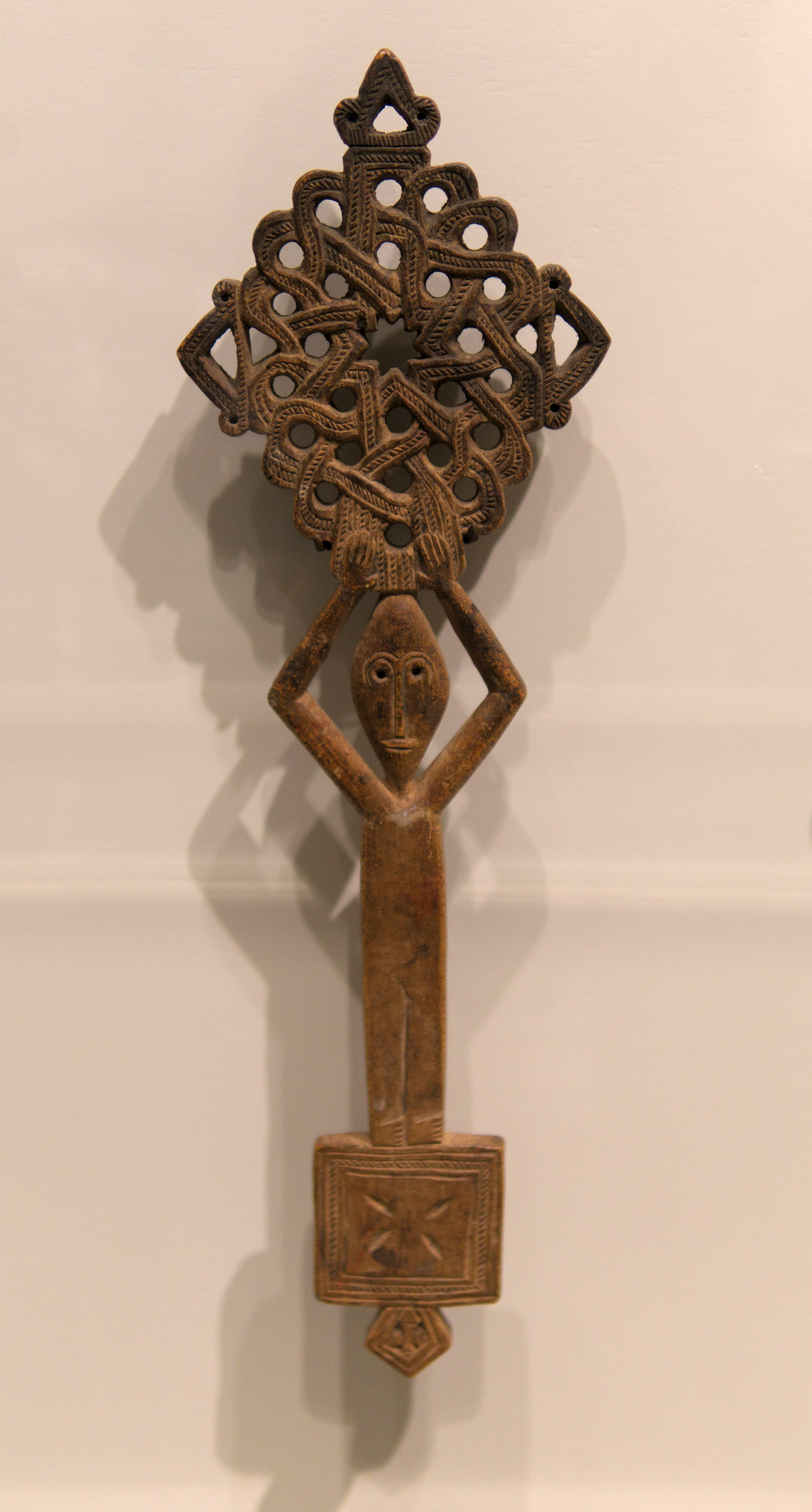 Hand Cross with Figure