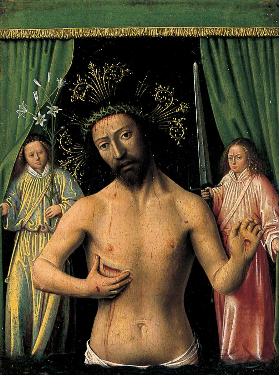 Christus, Petrus_Christ as the Man of Sorrows