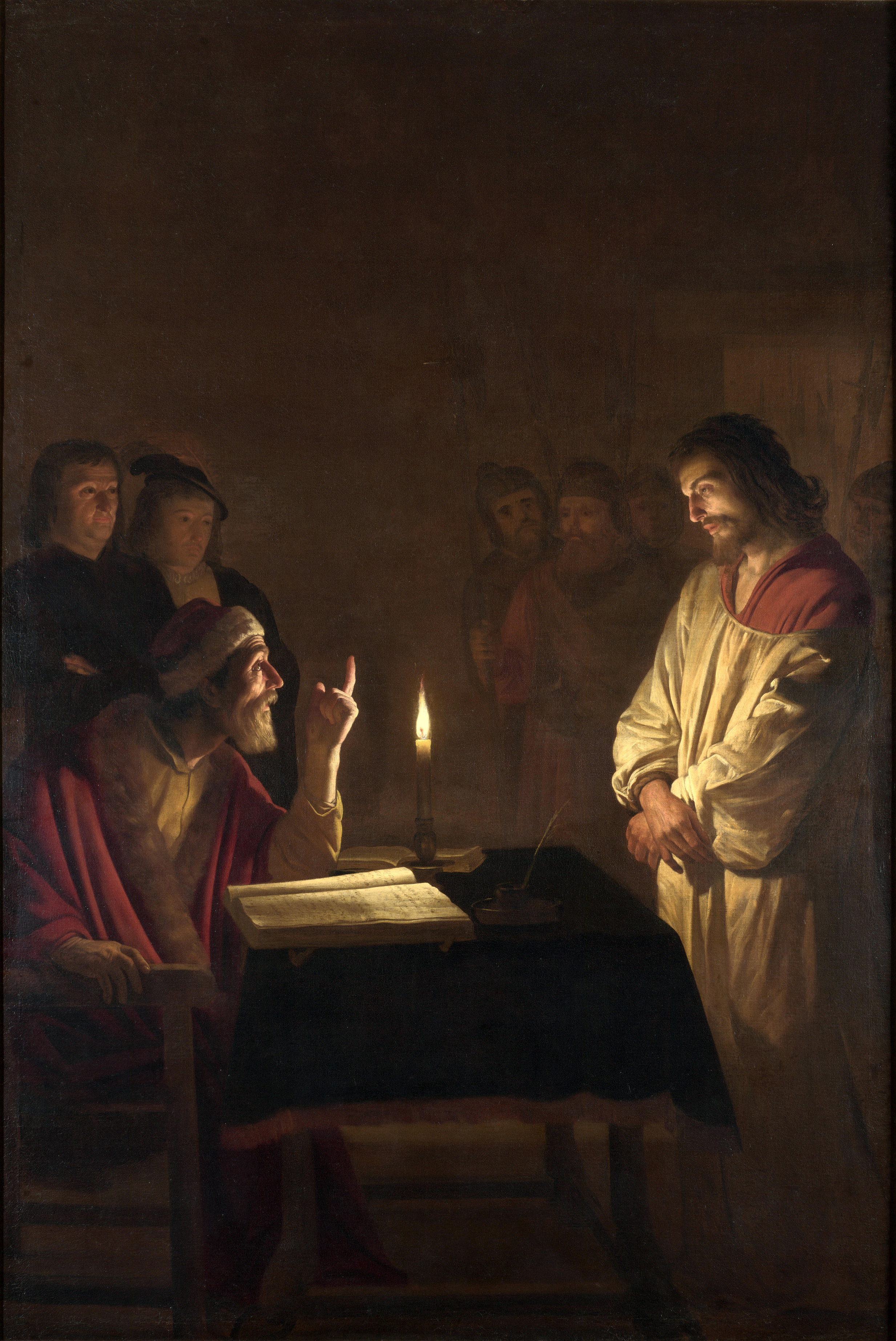 Honthorst, Gerrit van_Christ before the High Priest