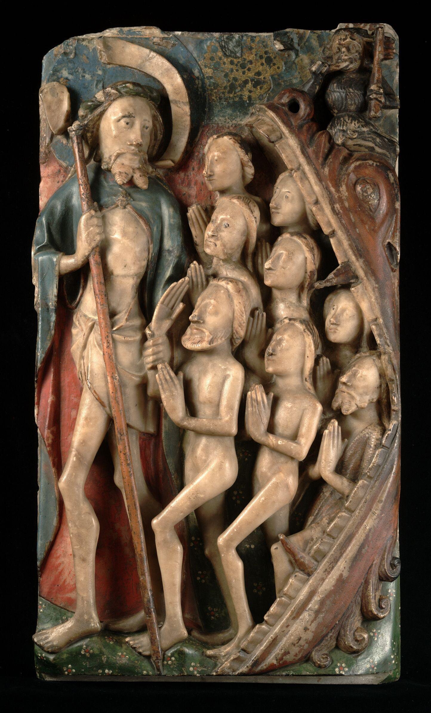 Harrowing of Hell alabaster