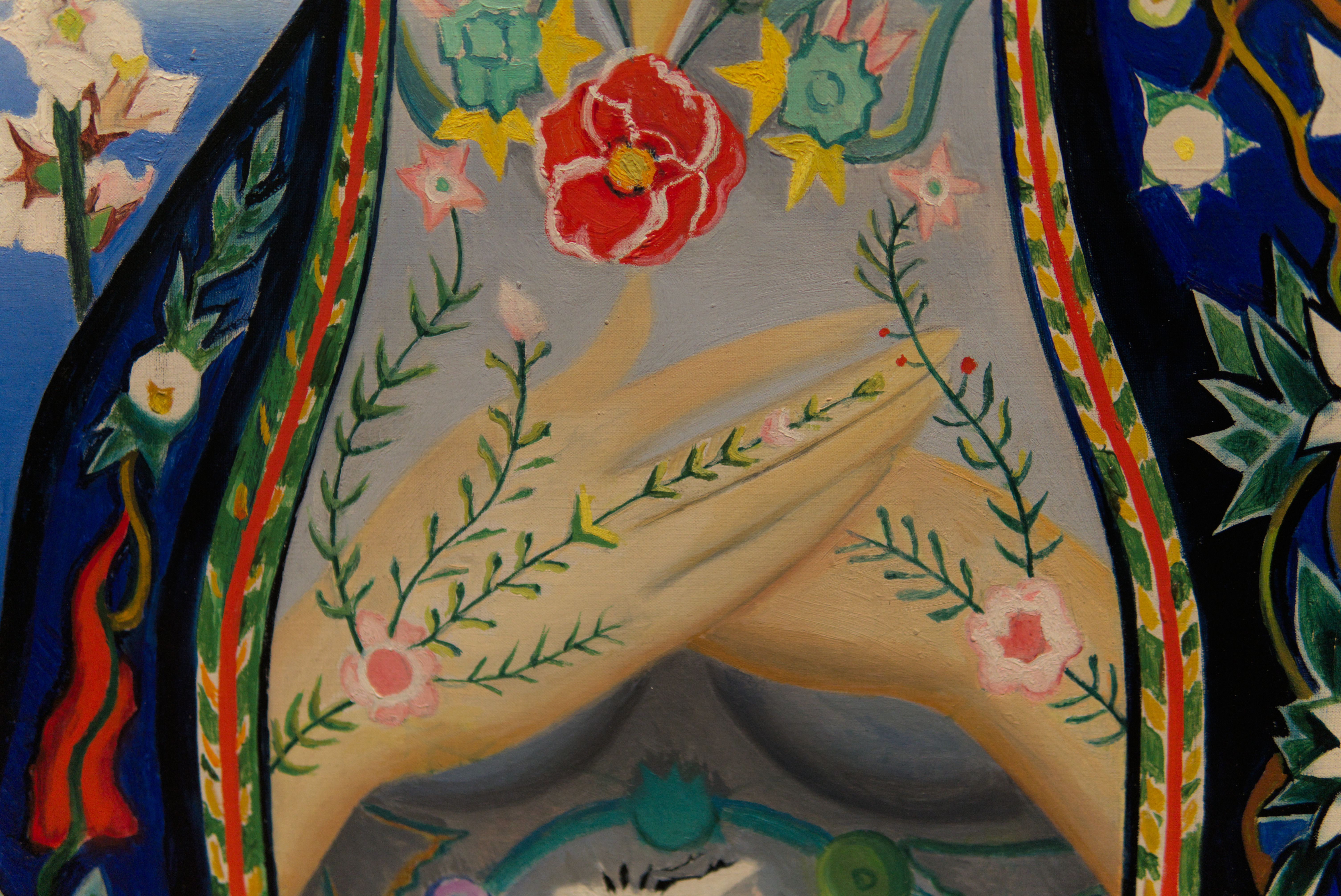 Stella, Joseph_The Virgin (detail)