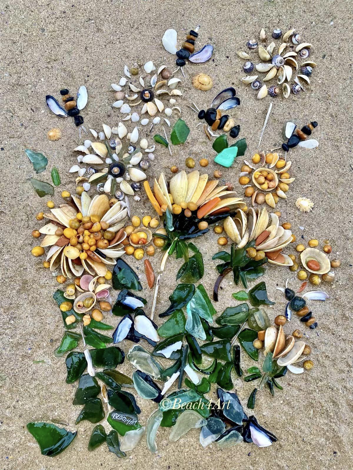 Beach4Art flowers