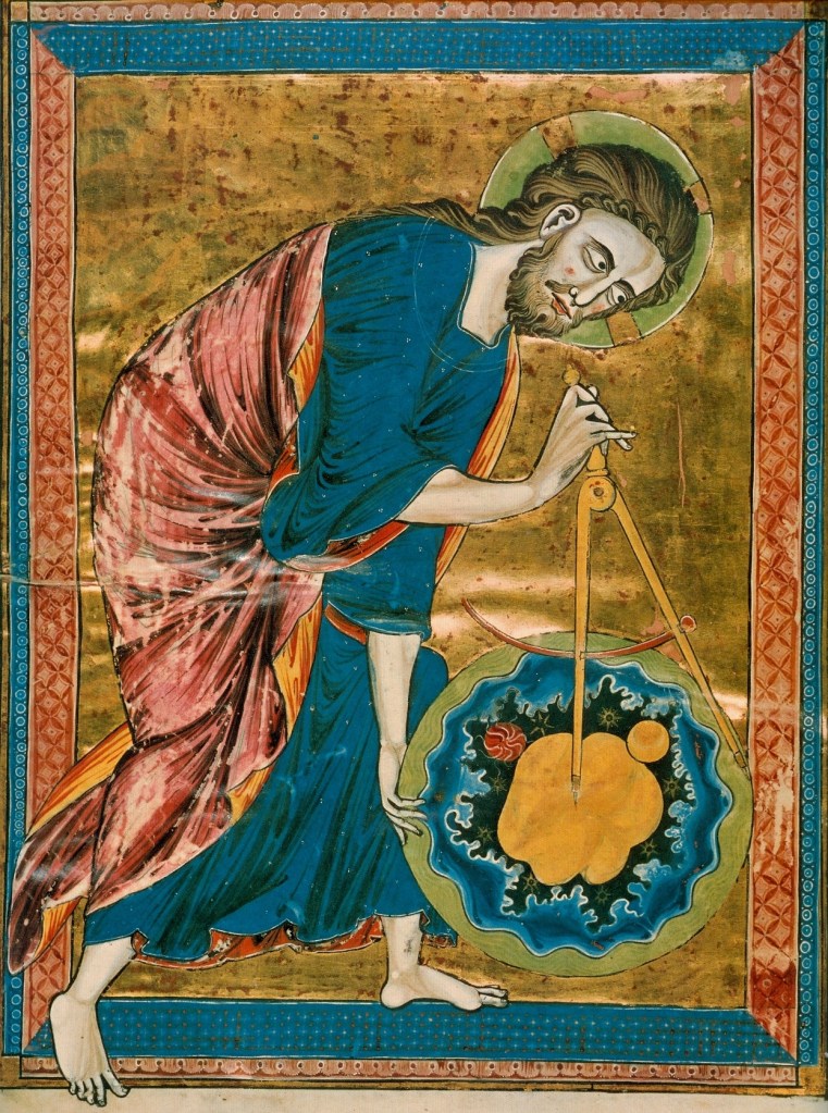God with compass (ONB Cod. 2554)