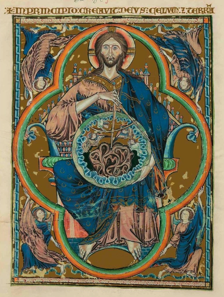 God with compass (Toledo Cathedral)