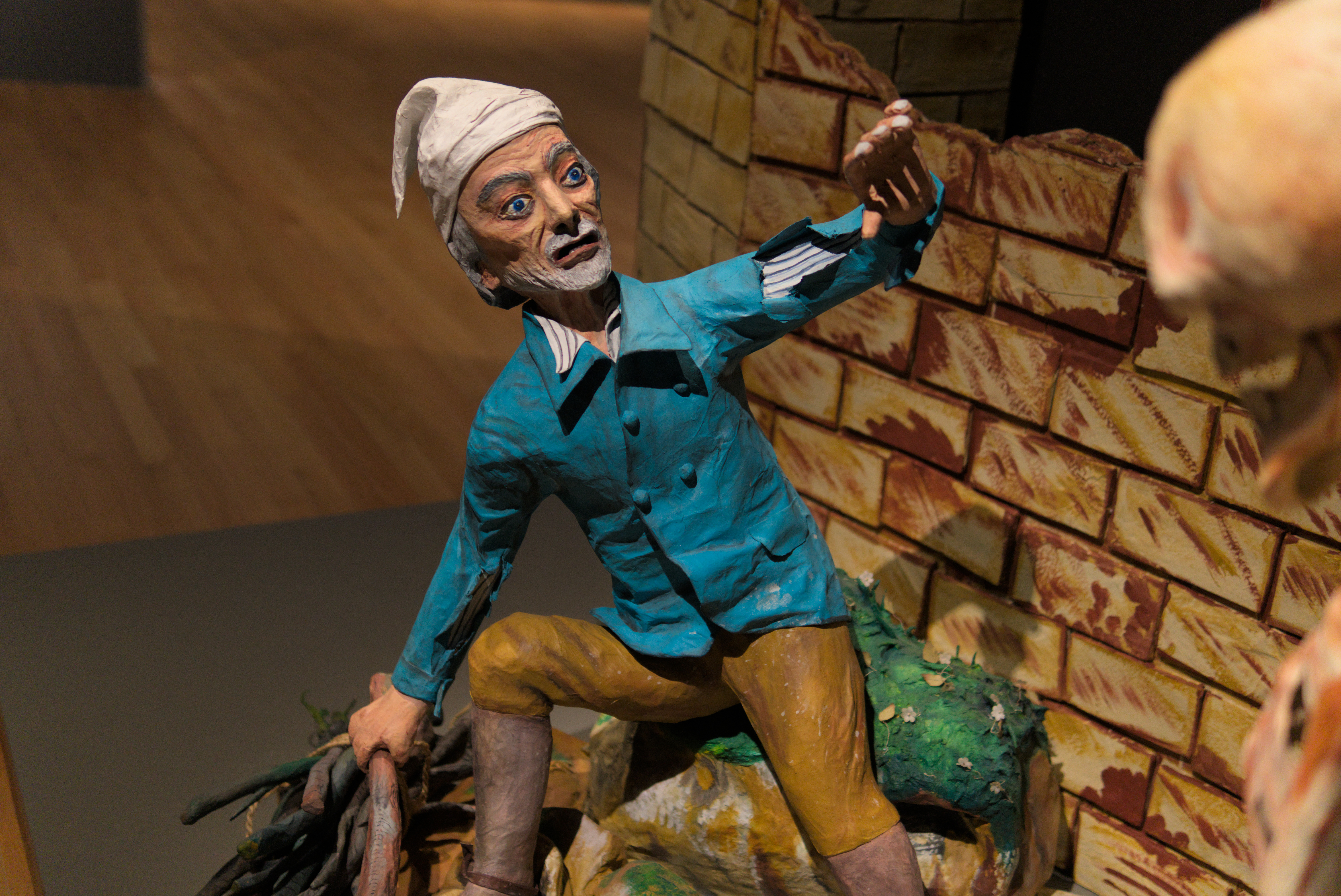 Linares, Pedro_The Old Man and Death (detail)