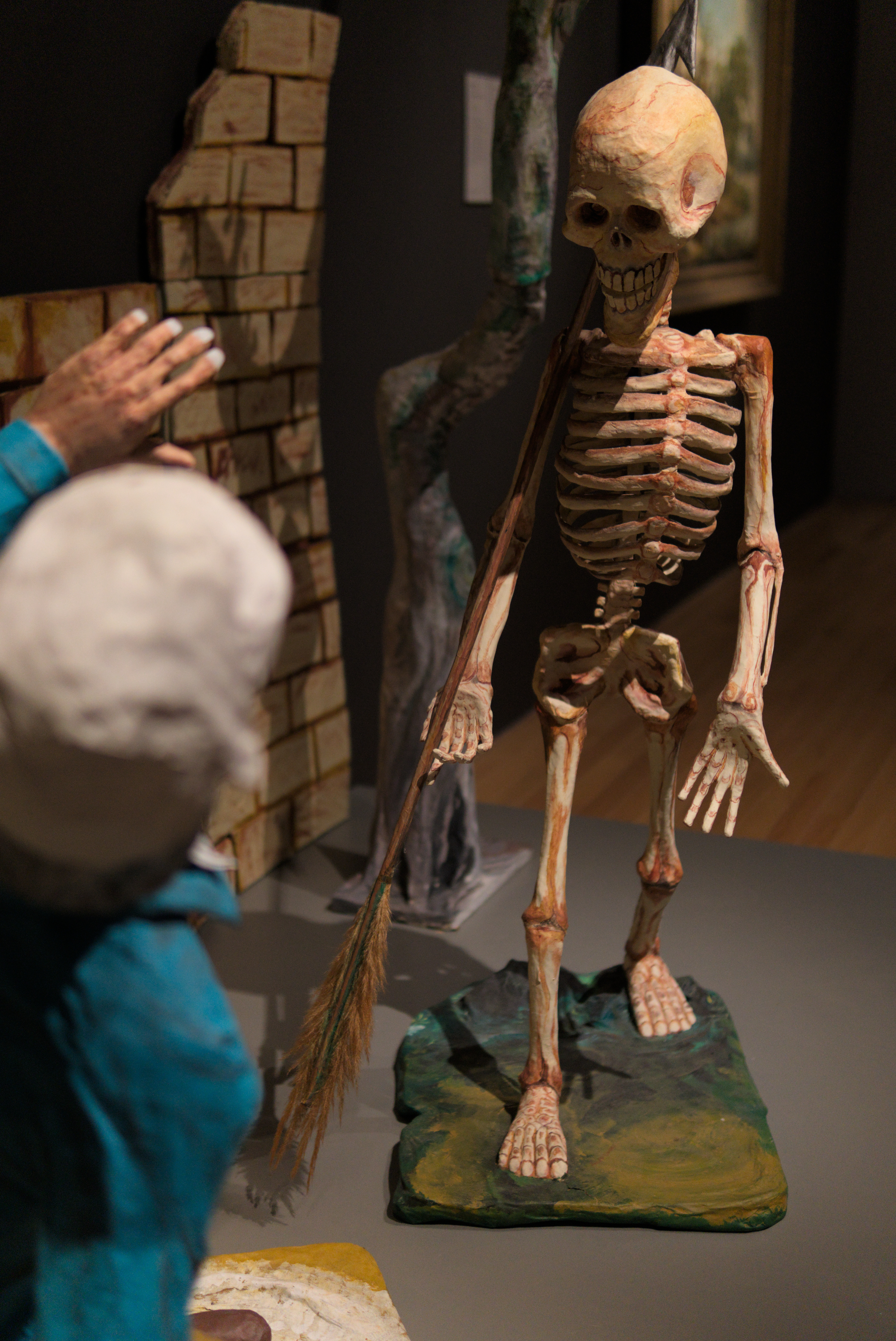 Linares, Pedro_The Old Man and Death (detail)