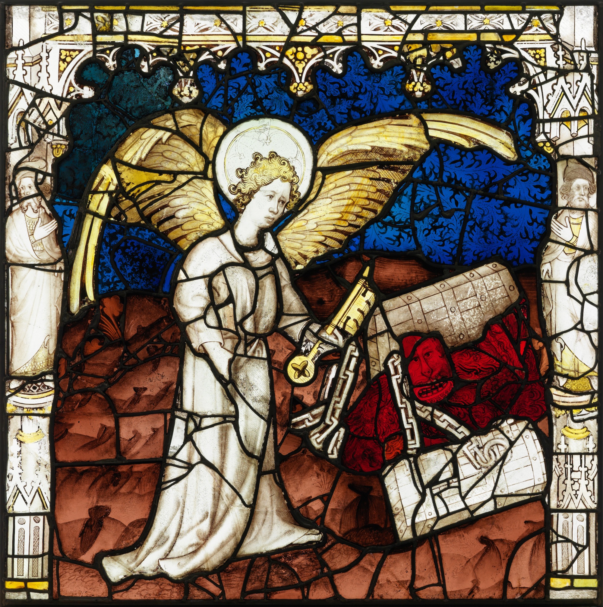 Satan chained in the bottomless pit (York)