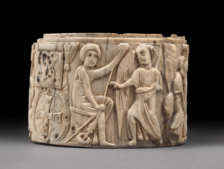 Annunciation pyxis (Late Antique)