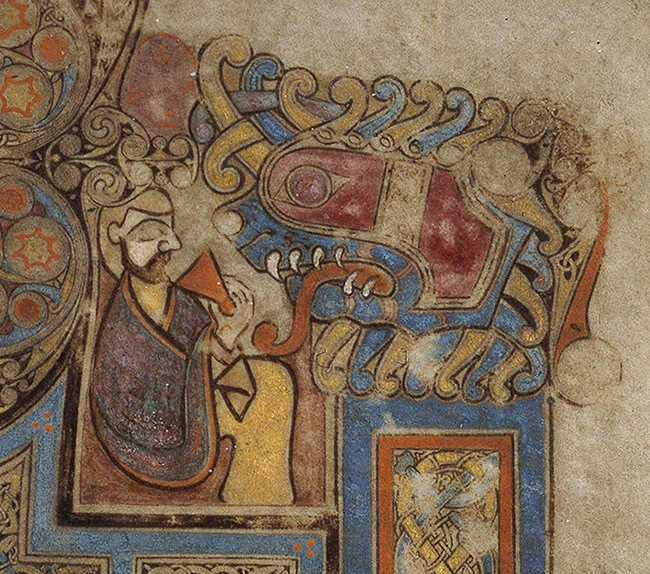 Book of Kells, fol. 292r (detail)