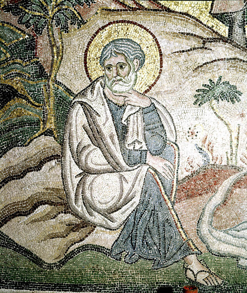 Saint Joseph at the Nativity
