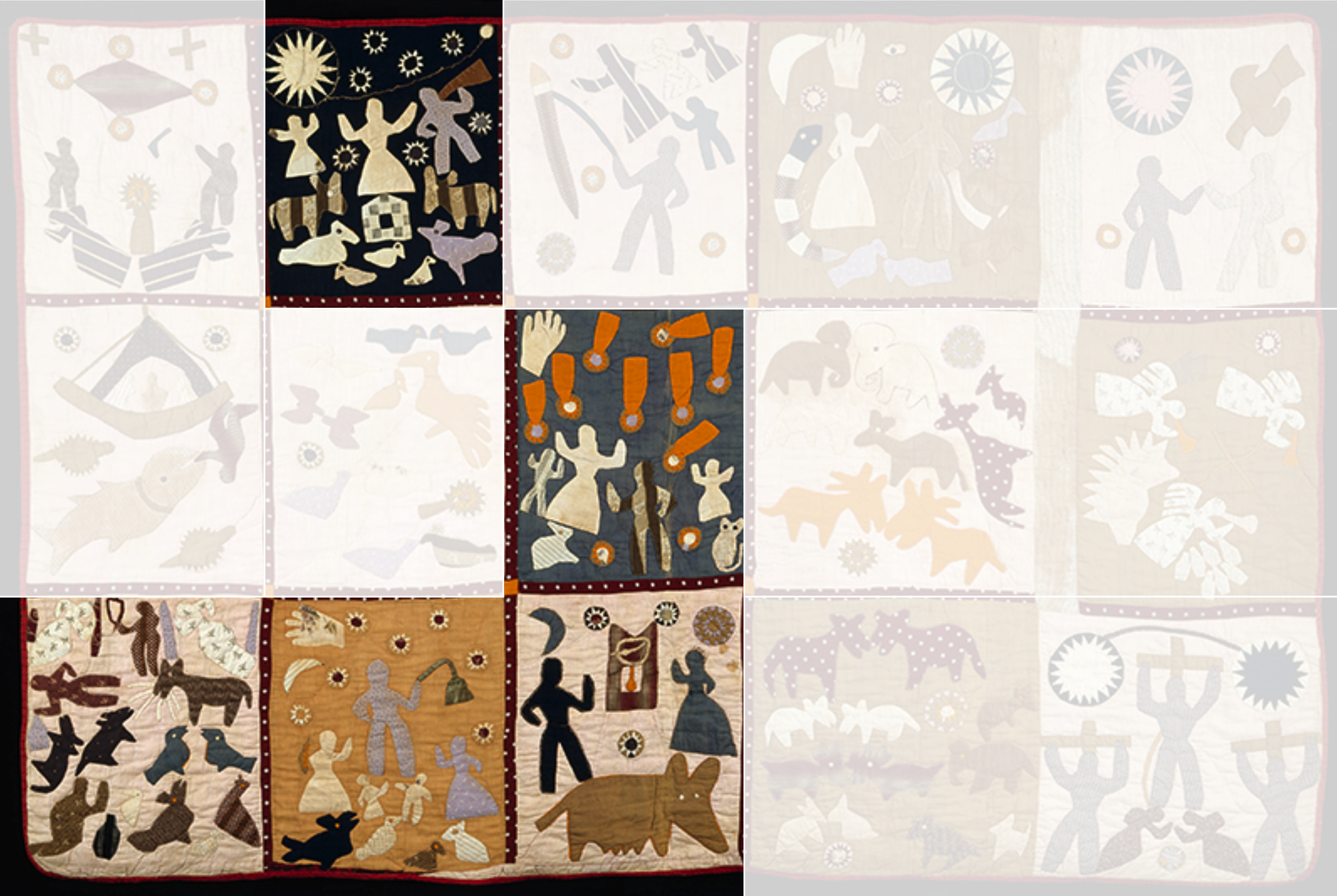 Harriet Powers, historical and climatological panels