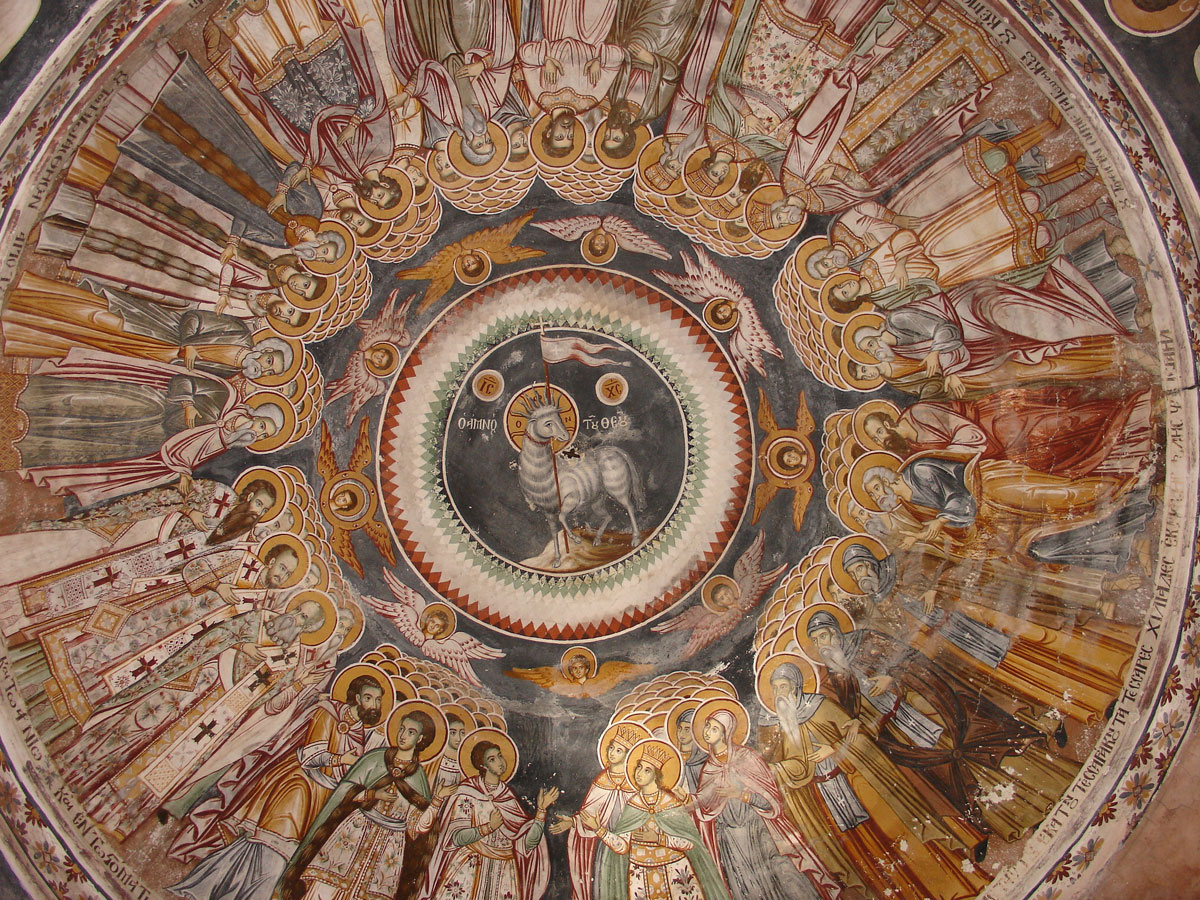 Adoration of the Lamb (Athon fresco)